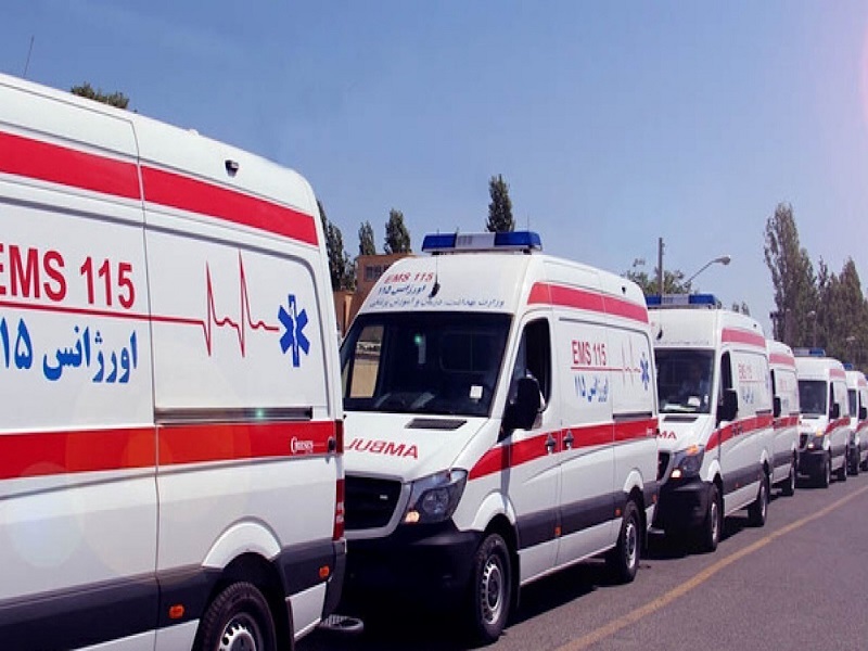 اهدای ۸ دستگاه آمبولانس UN به جمعیت افغان مقیم ایران