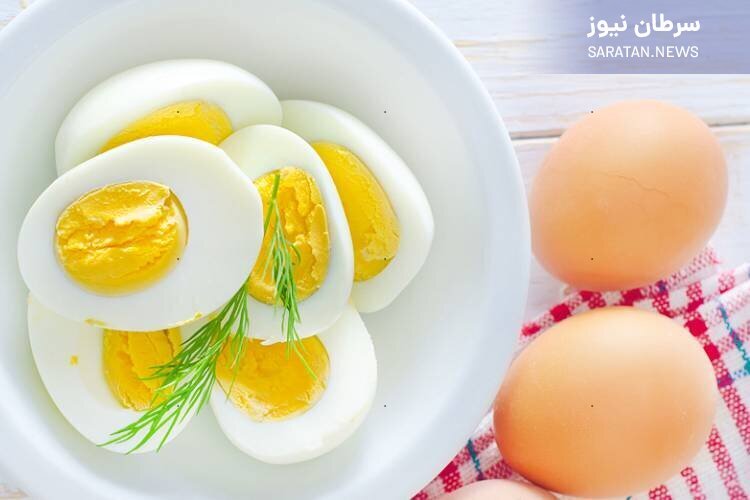 مواد غذایی سرشار از پروتئین برای کاهش وزن تخم مرغ