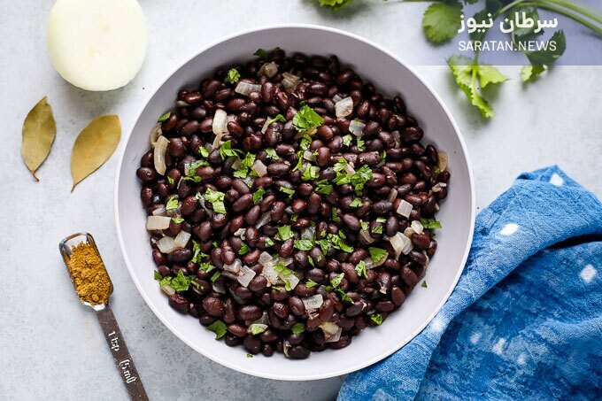 مواد غذایی سرشار از پروتئین برای کاهش وزن لوبیای سیاه