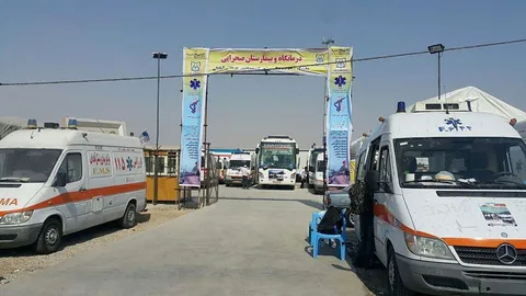 آمادگی اورژانس برای تردد ۸ میلیون زائران اربعین